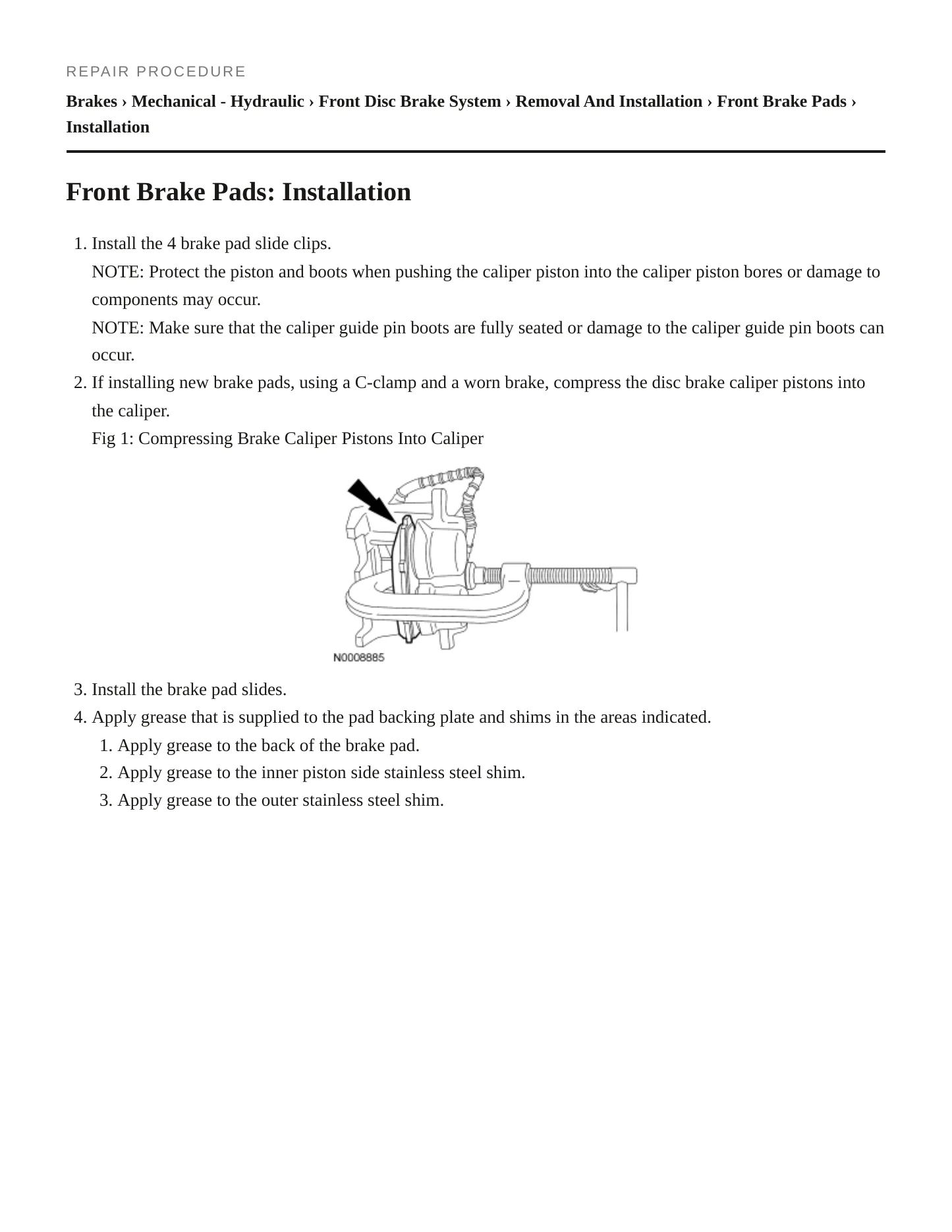 2009 Mercury Milan service manual page 5