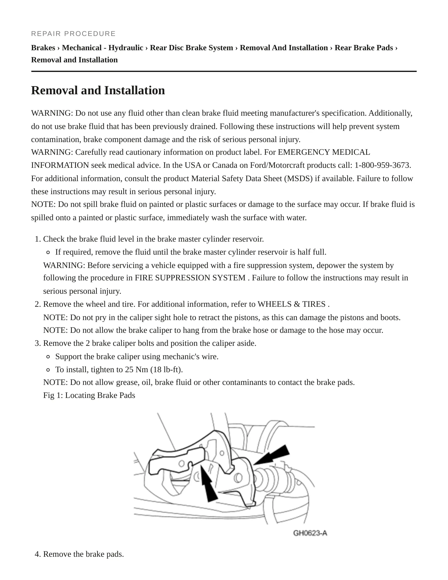 2010 Mercury Grand Marquis service manual page 4