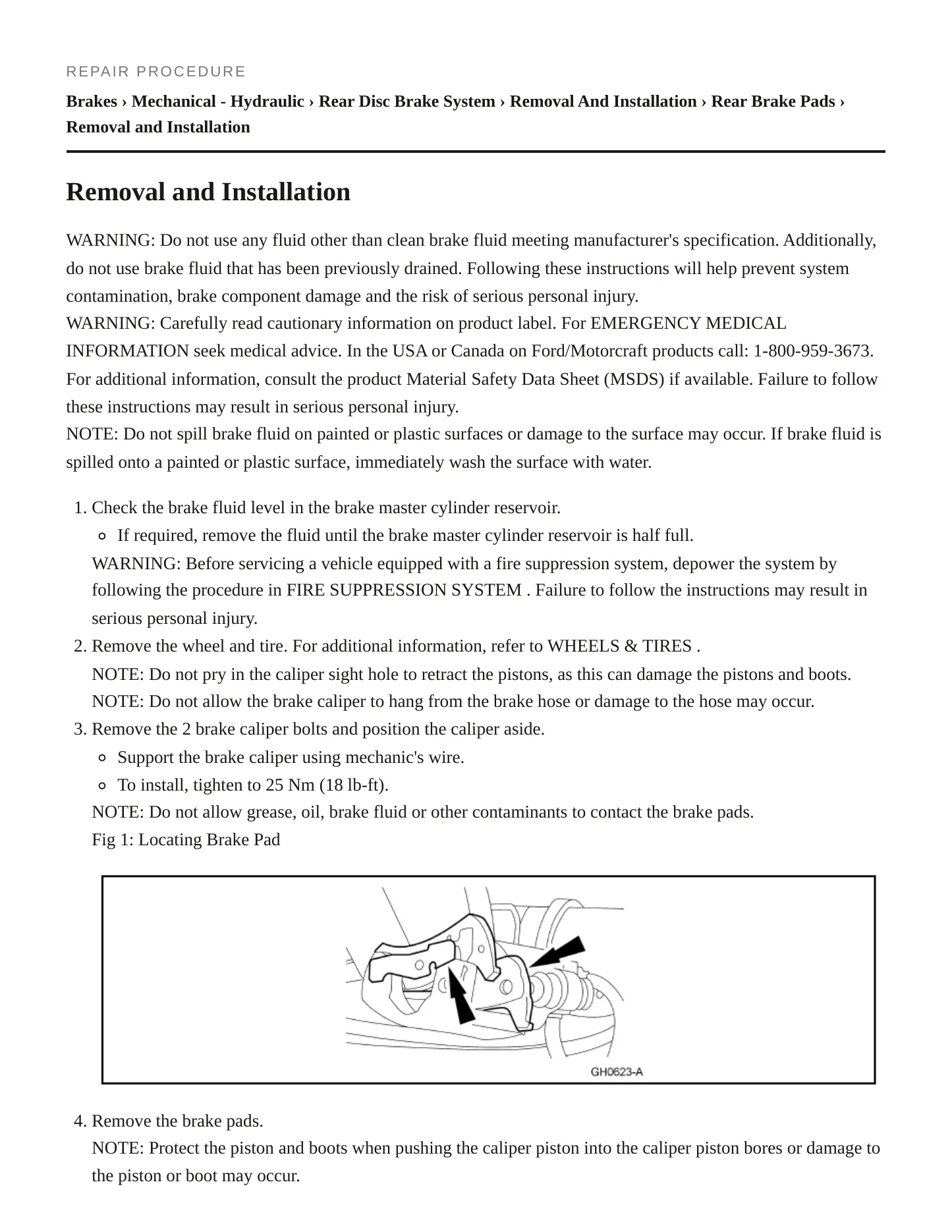 2011 Mercury Grand Marquis service manual page 4