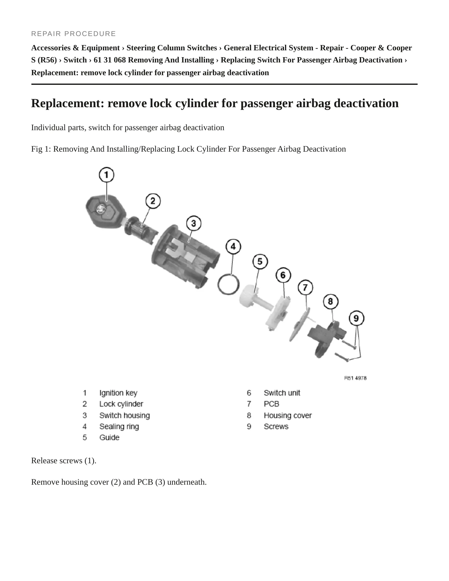 2007 Mini Cooper Service and Repair Manual preview page 4