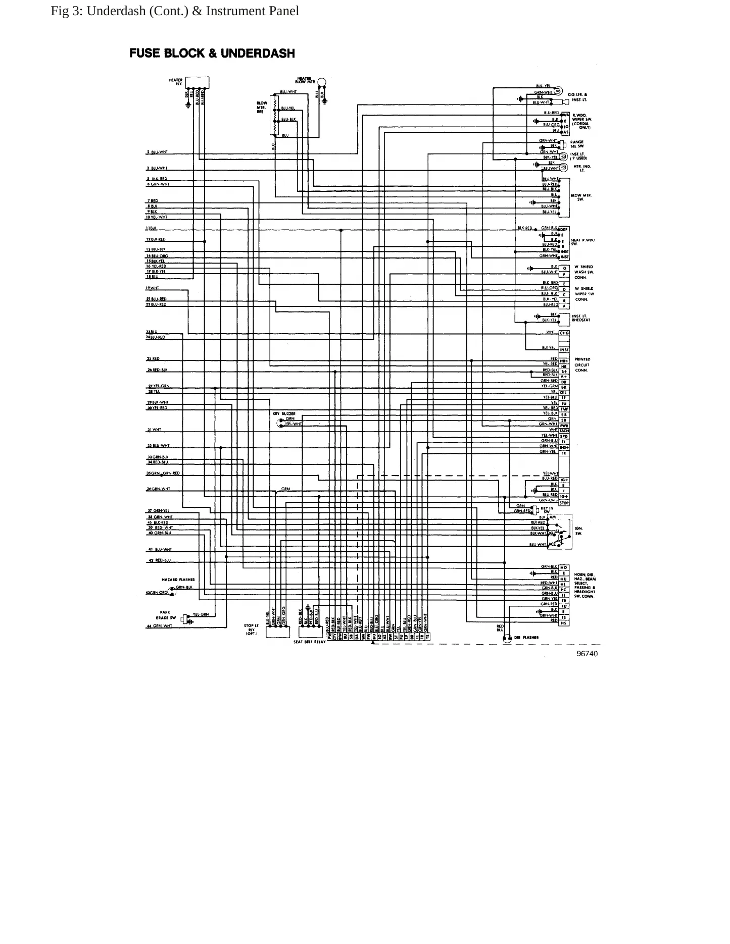 1983 Mitsubishi Cordia service manual page 6