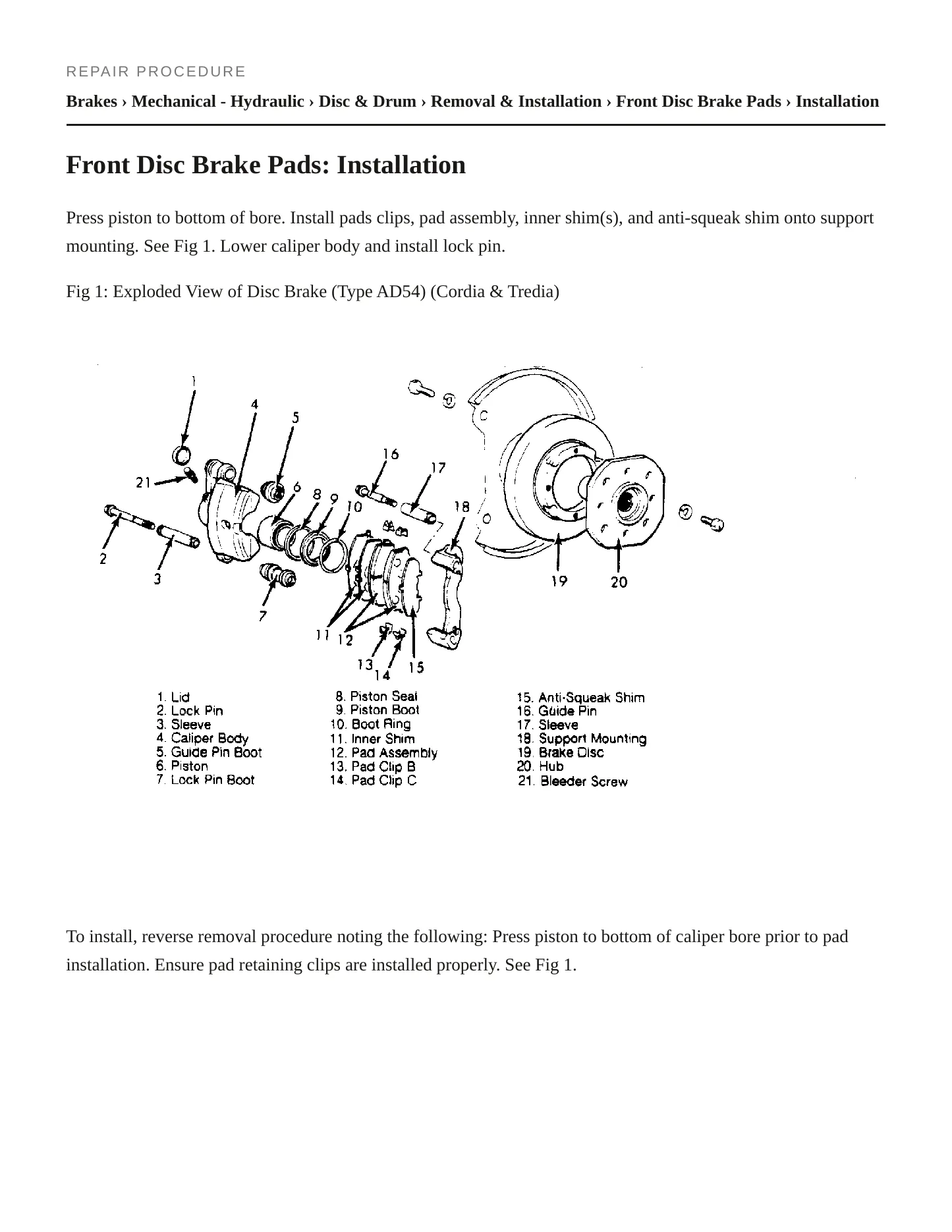 1984 Mitsubishi Montero Service and Repair Manual preview page 3