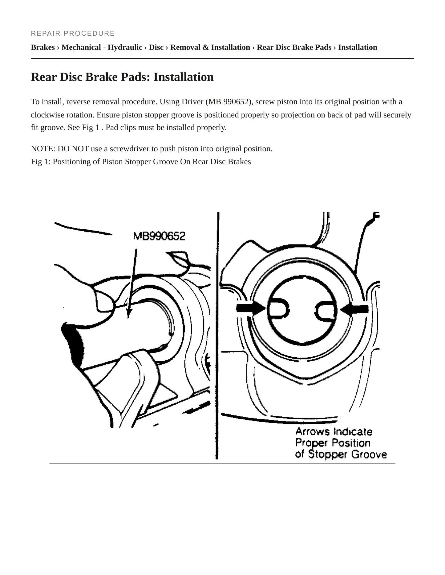 1986 Mitsubishi Starion Service and Repair Manual preview page 3