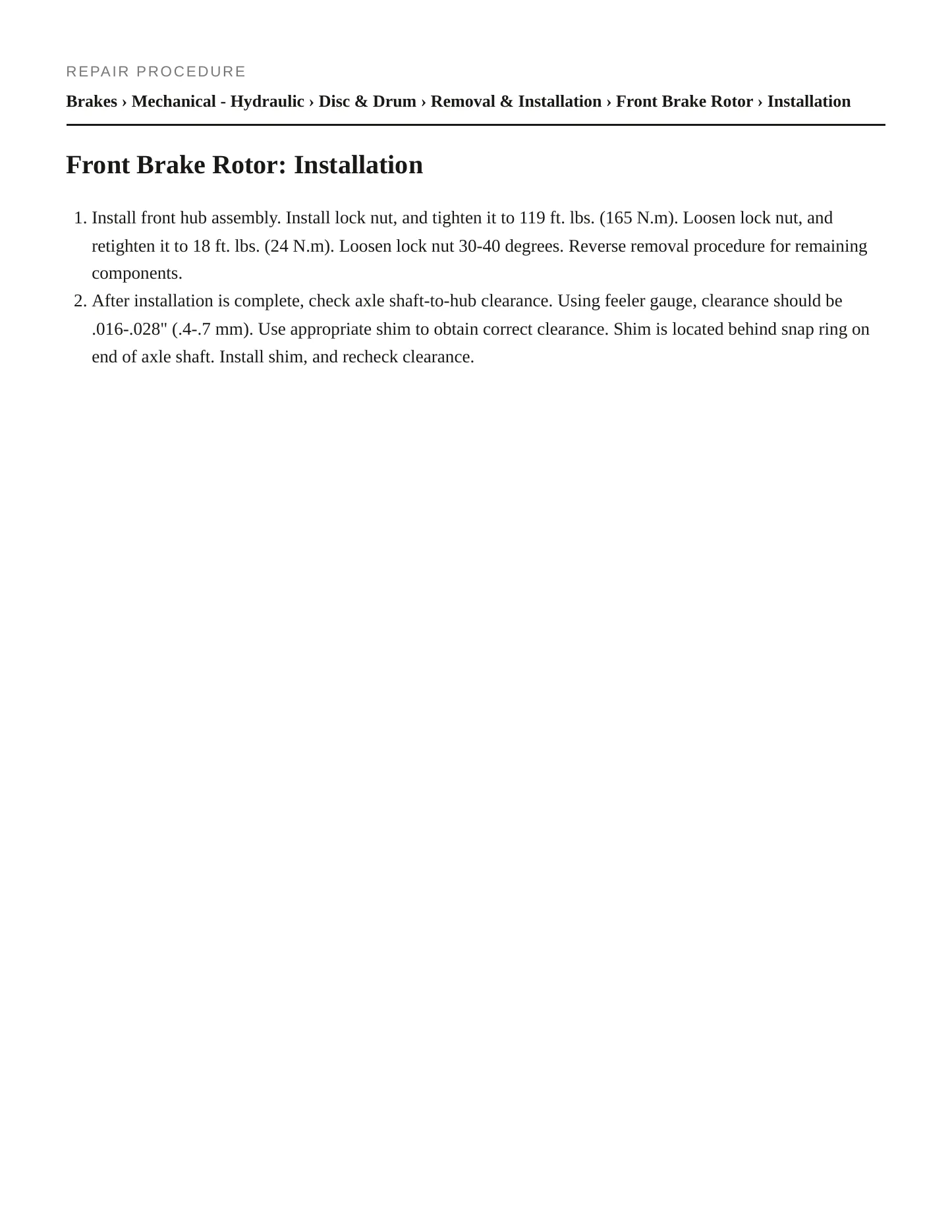 1994 Mitsubishi Montero service manual page 3