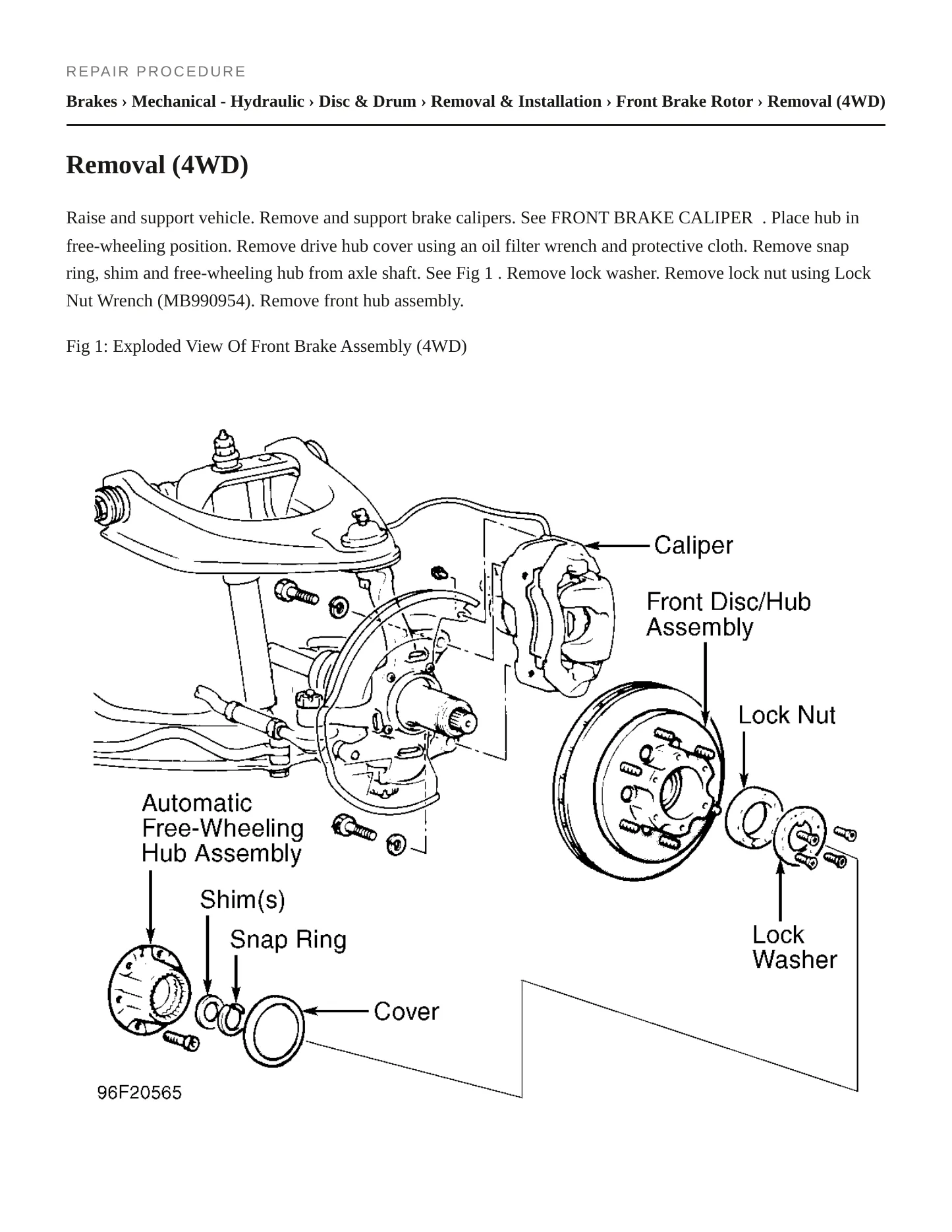 1996 Mitsubishi Mighty Max Service and Repair Manual preview page 4