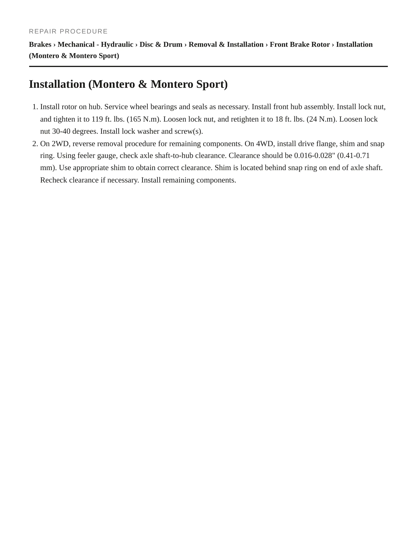 1998 Mitsubishi Diamante service manual page 4