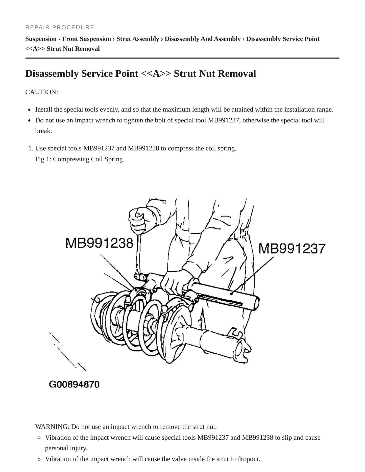 2004 Mitsubishi Endeavor Service and Repair Manual preview page 3