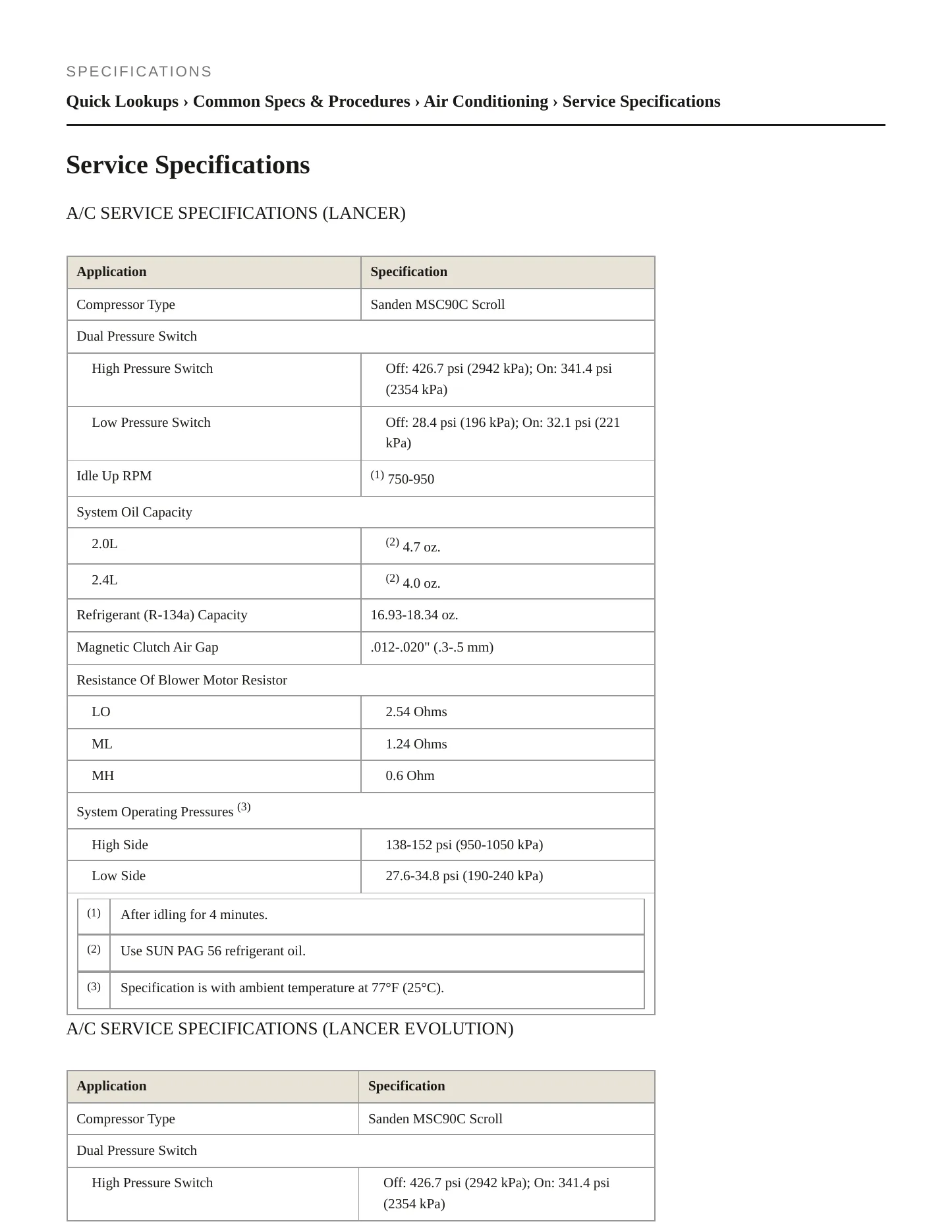 2004 Mitsubishi Lancer Service and Repair Manual preview page 2