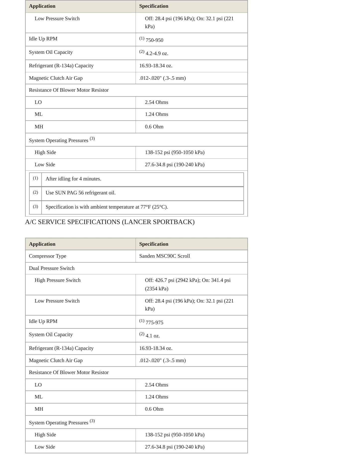 2004 Mitsubishi Lancer Service and Repair Manual preview page 3