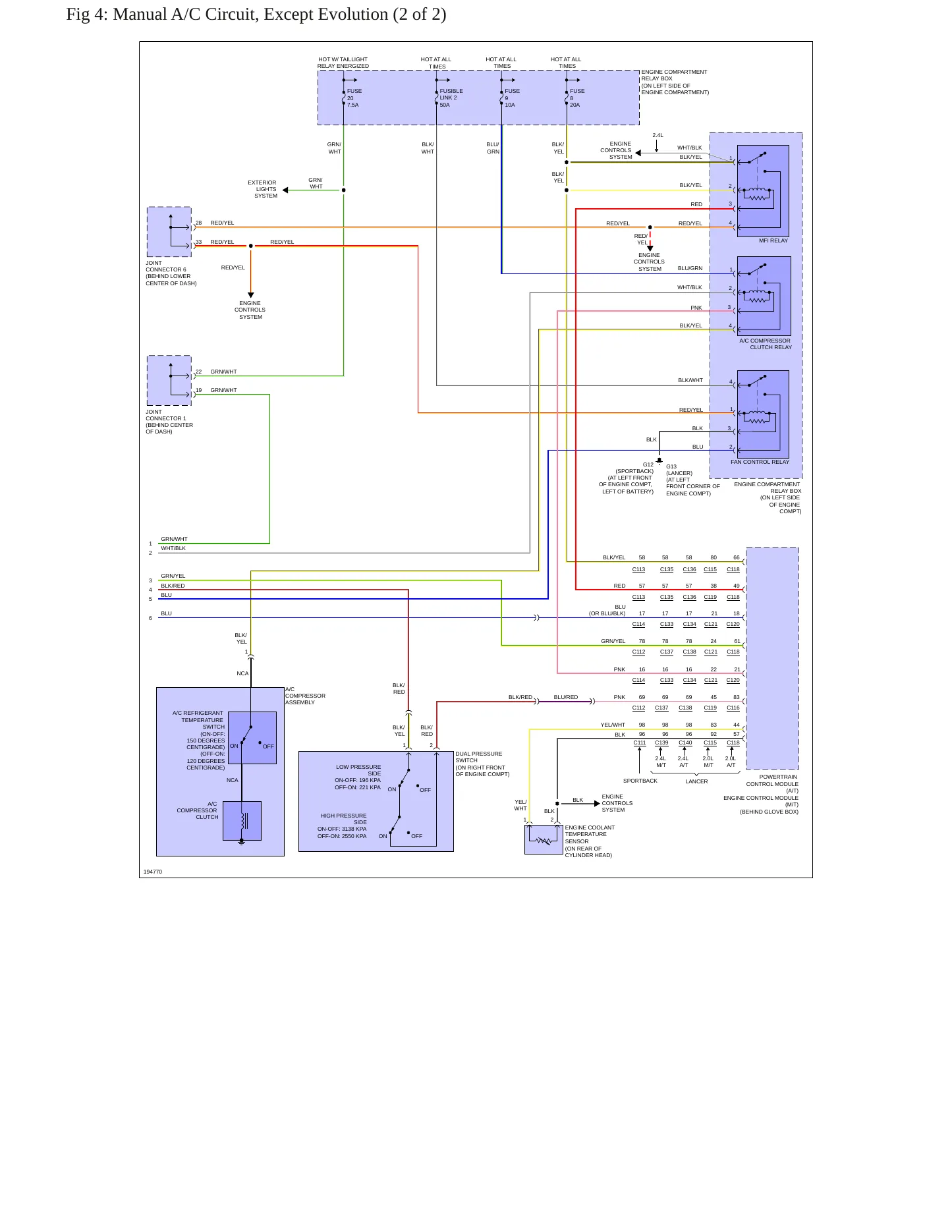 2004 Mitsubishi Lancer Service and Repair Manual preview page 9