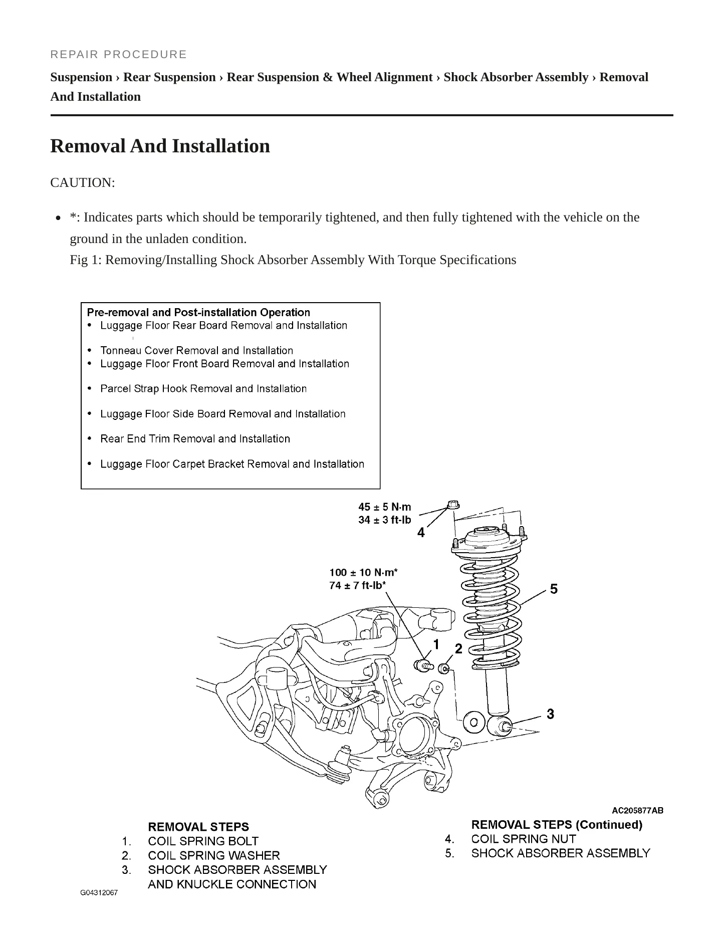 2007 Mitsubishi Endeavor Service and Repair Manual preview page 5