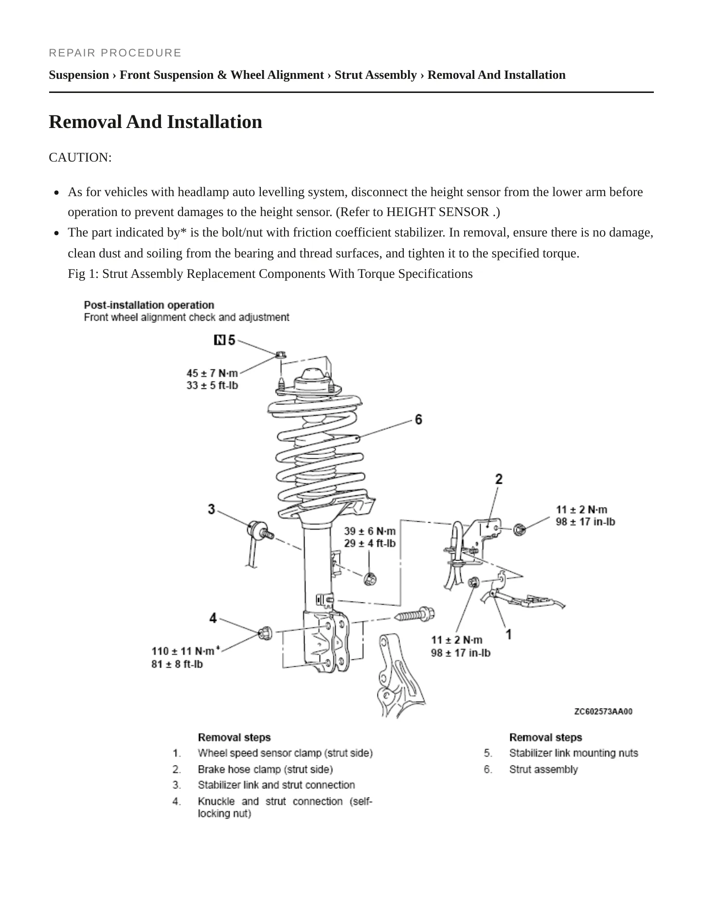 2007 Mitsubishi Outlander Service and Repair Manual preview page 5