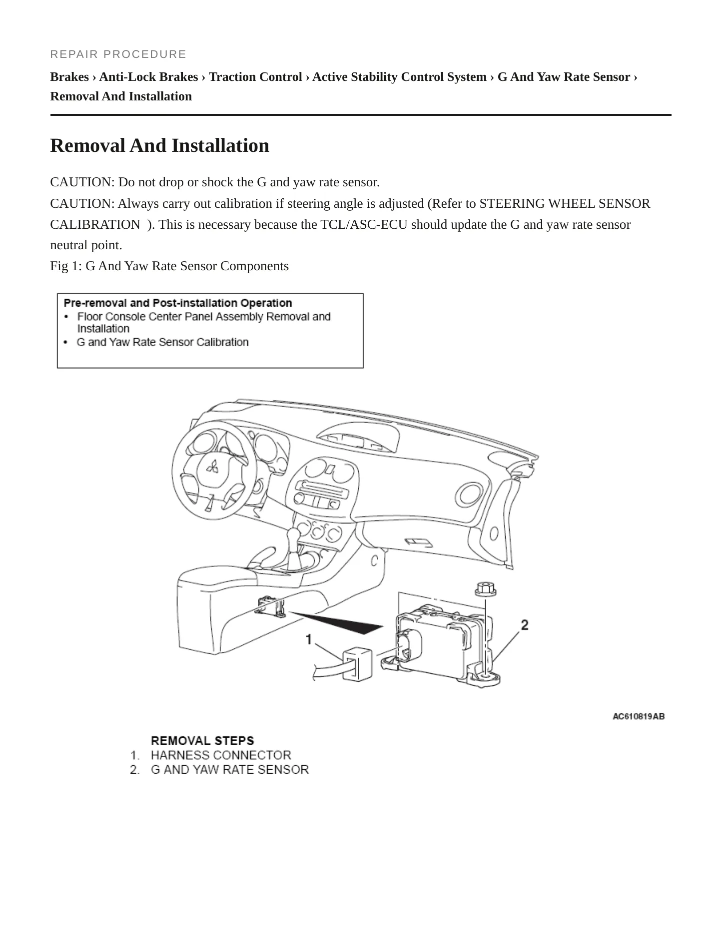 2011 Mitsubishi Eclipse Service and Repair Manual preview page 6