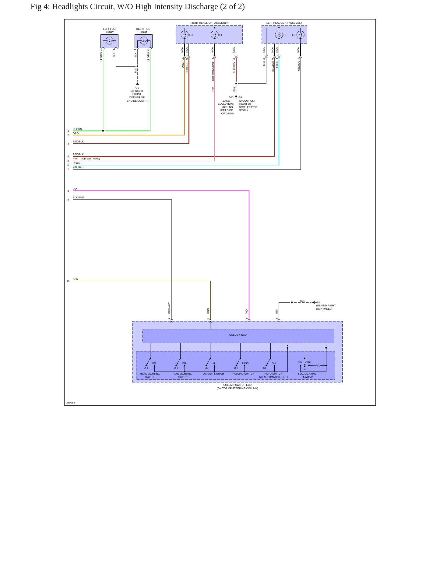 2011 Mitsubishi Lancer Service and Repair Manual preview page 10