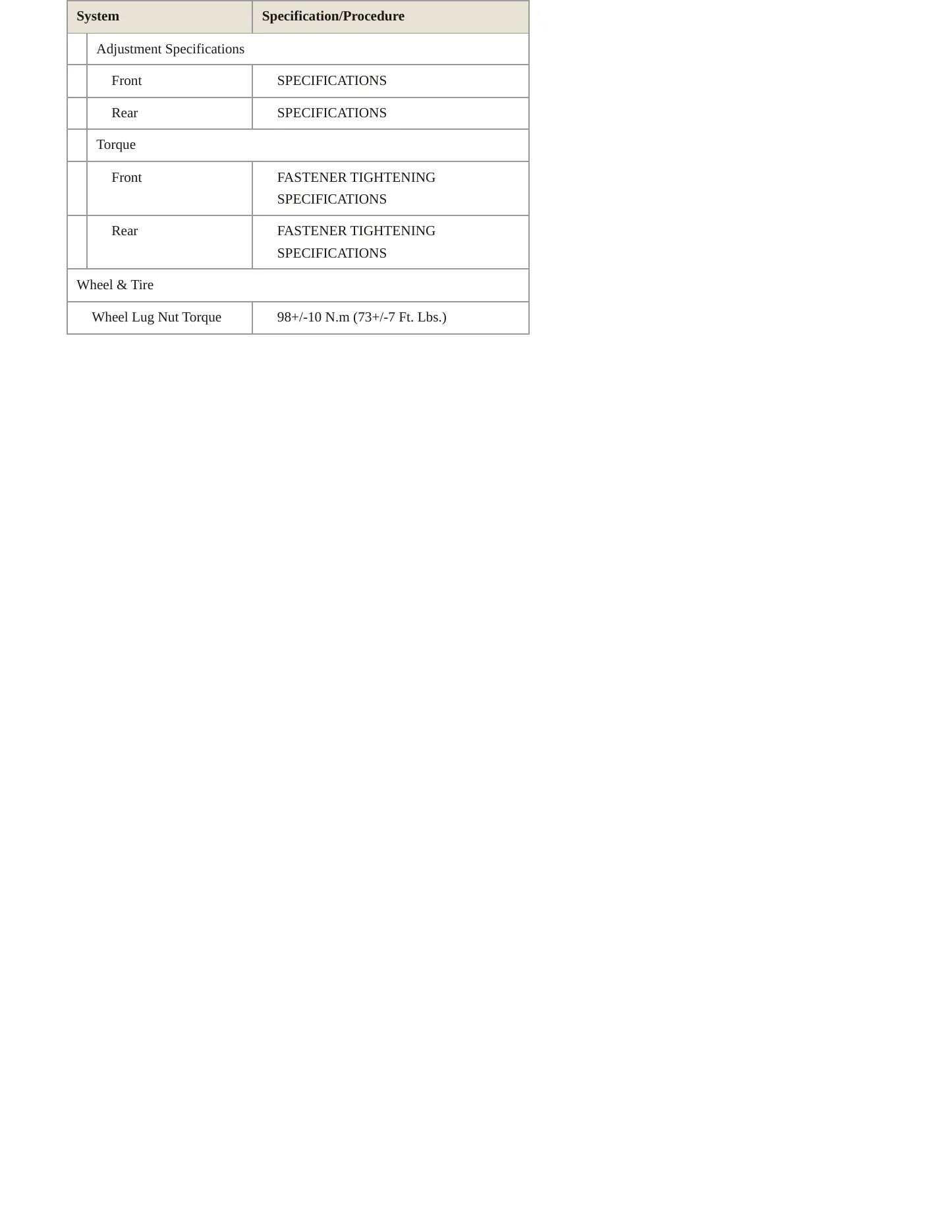 2012 Mitsubishi Galant Service and Repair Manual preview page 4