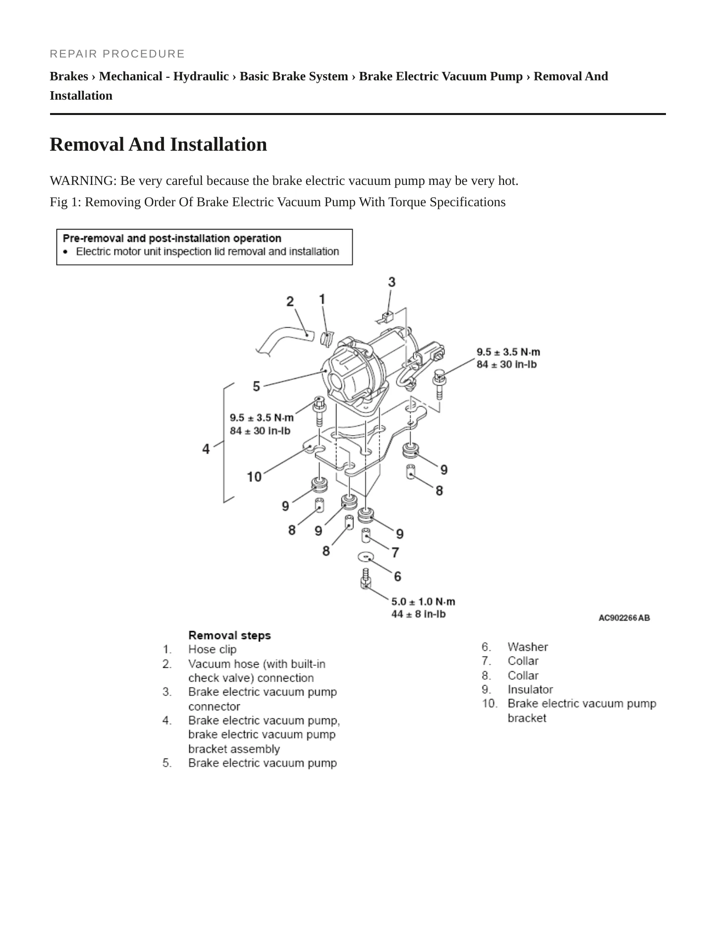 2014 Mitsubishi i-MiEV Service and Repair Manual preview page 4