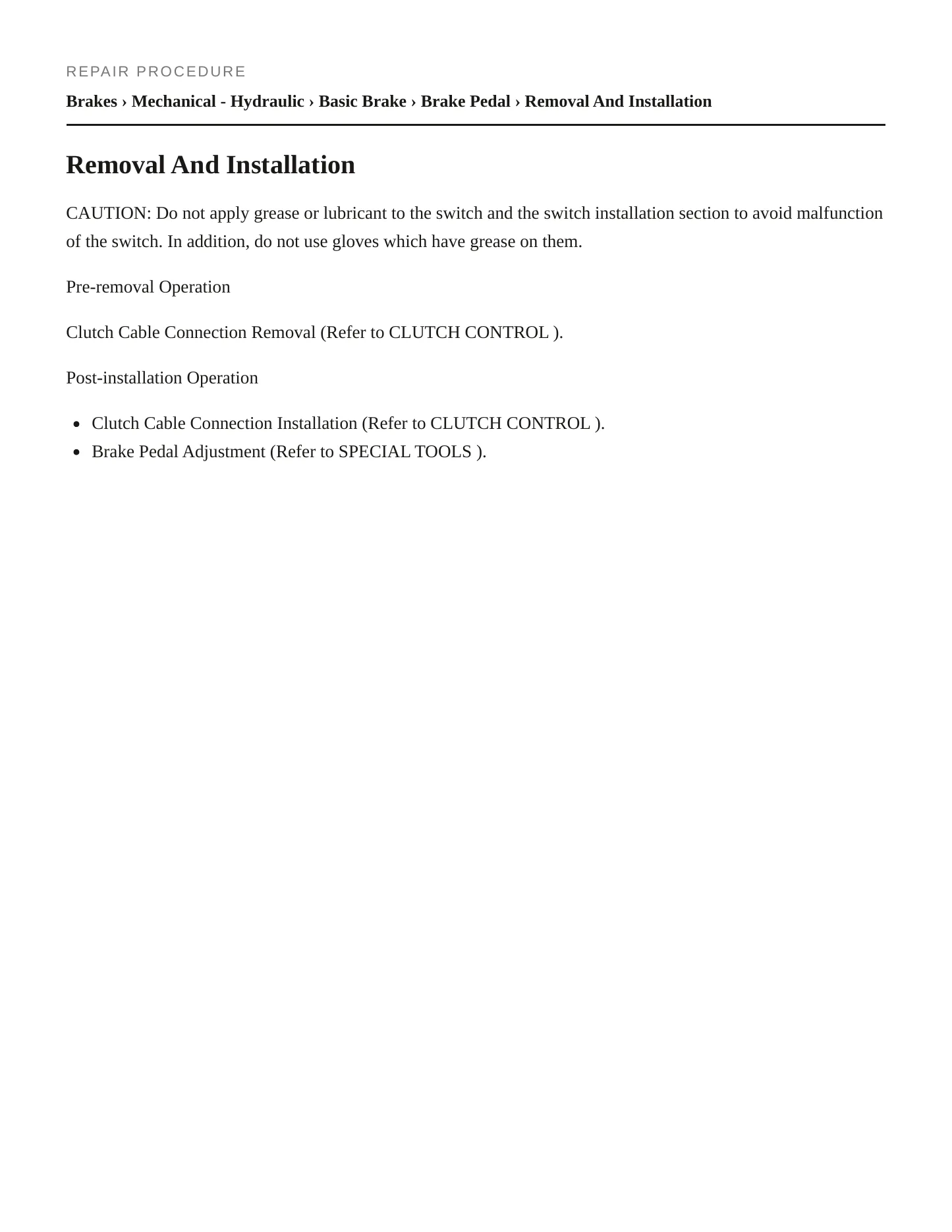 2017 Mitsubishi Mirage Service and Repair Manual preview page 4