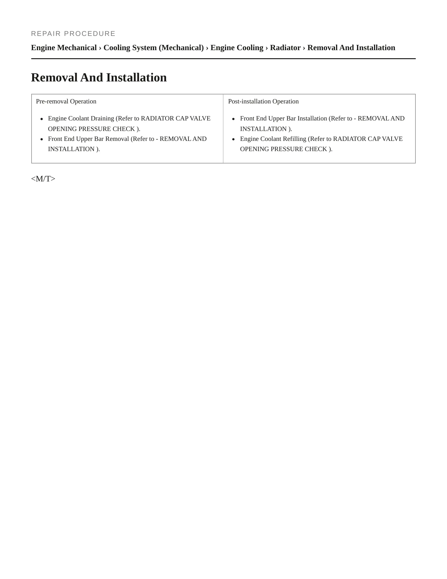 2018 Mitsubishi Mirage G4 Service and Repair Manual preview page 4