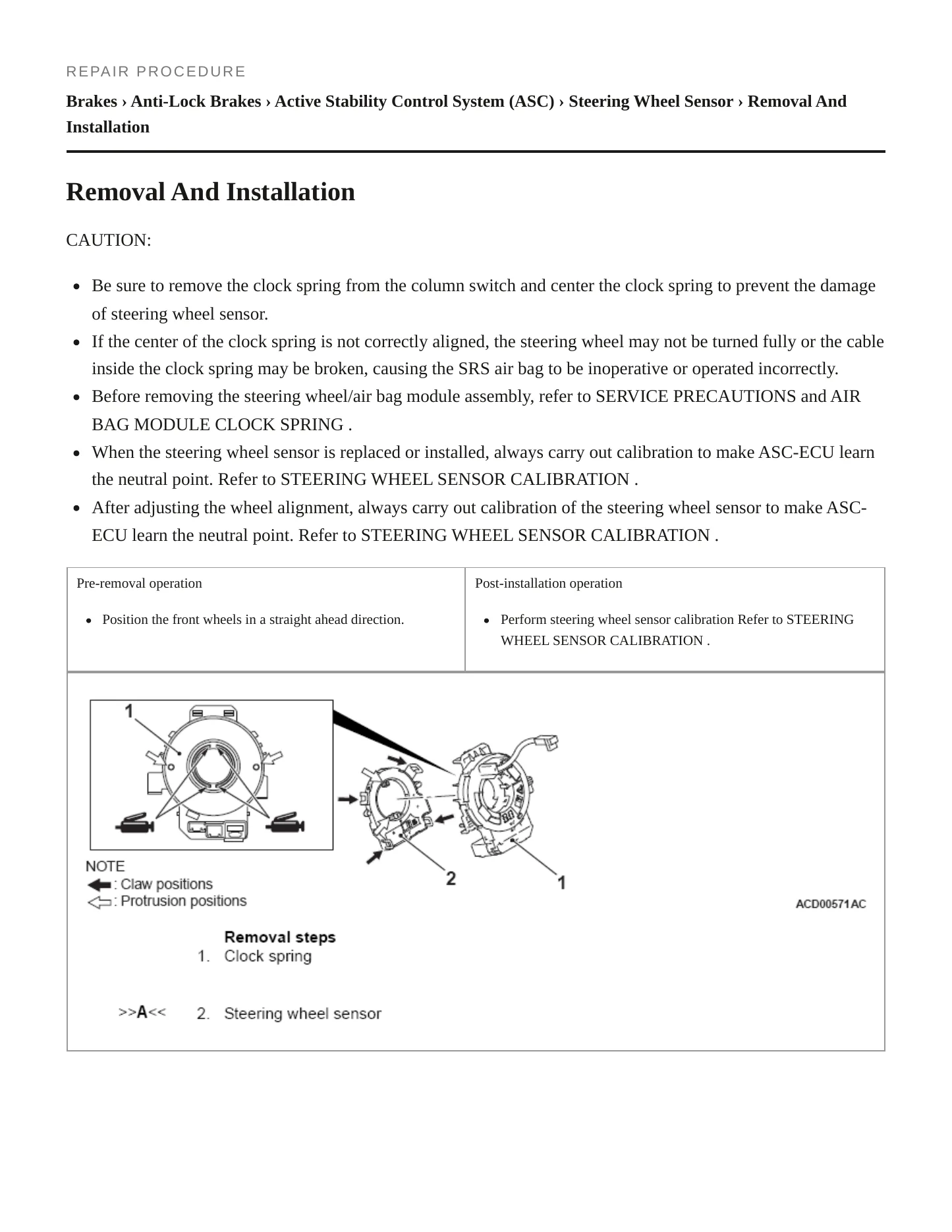 2019 Mitsubishi Mirage Service and Repair Manual preview page 4