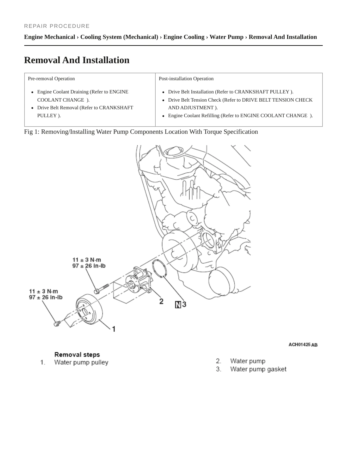 2020 Mitsubishi Eclipse Cross Service and Repair Manual preview page 4