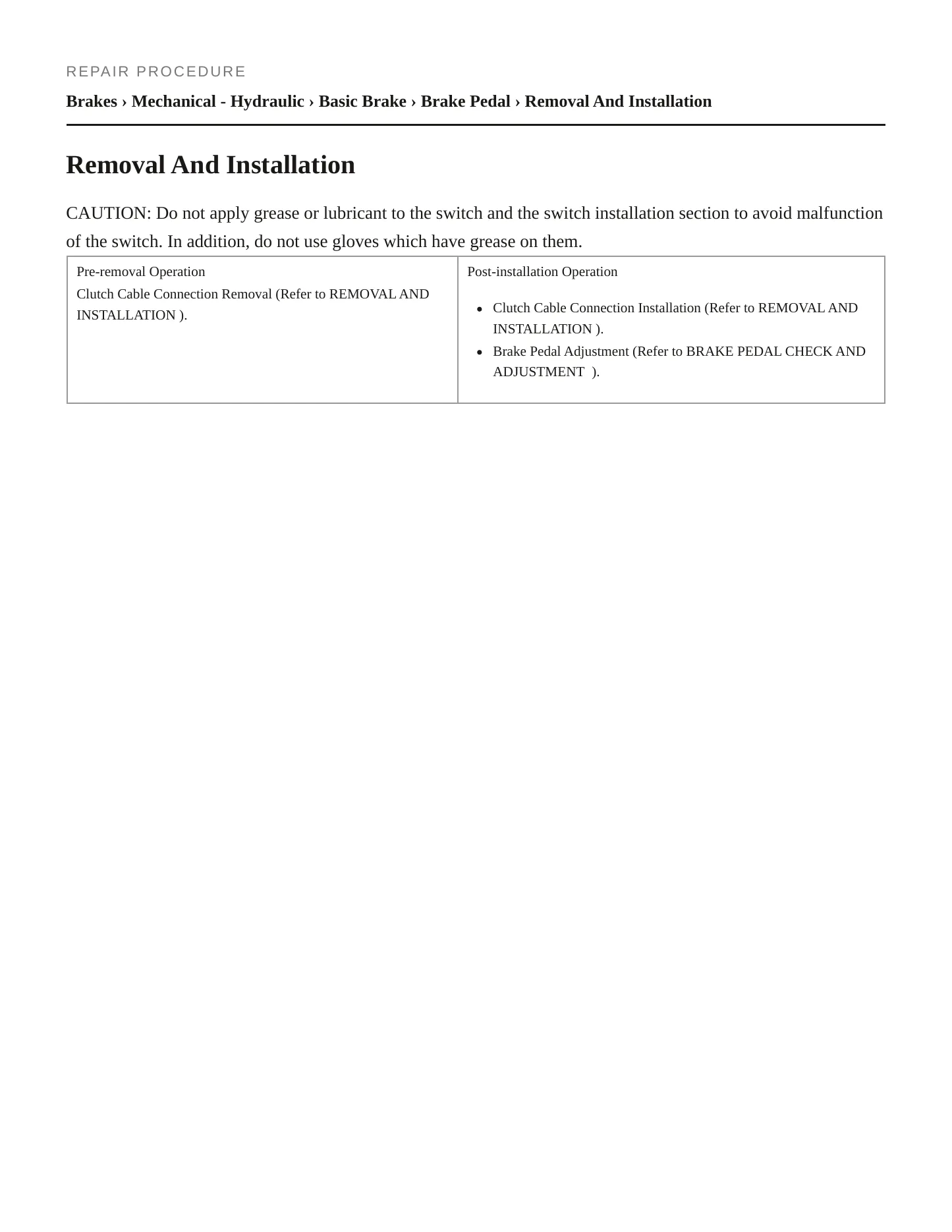 2021 Mitsubishi Mirage Service and Repair Manual preview page 4