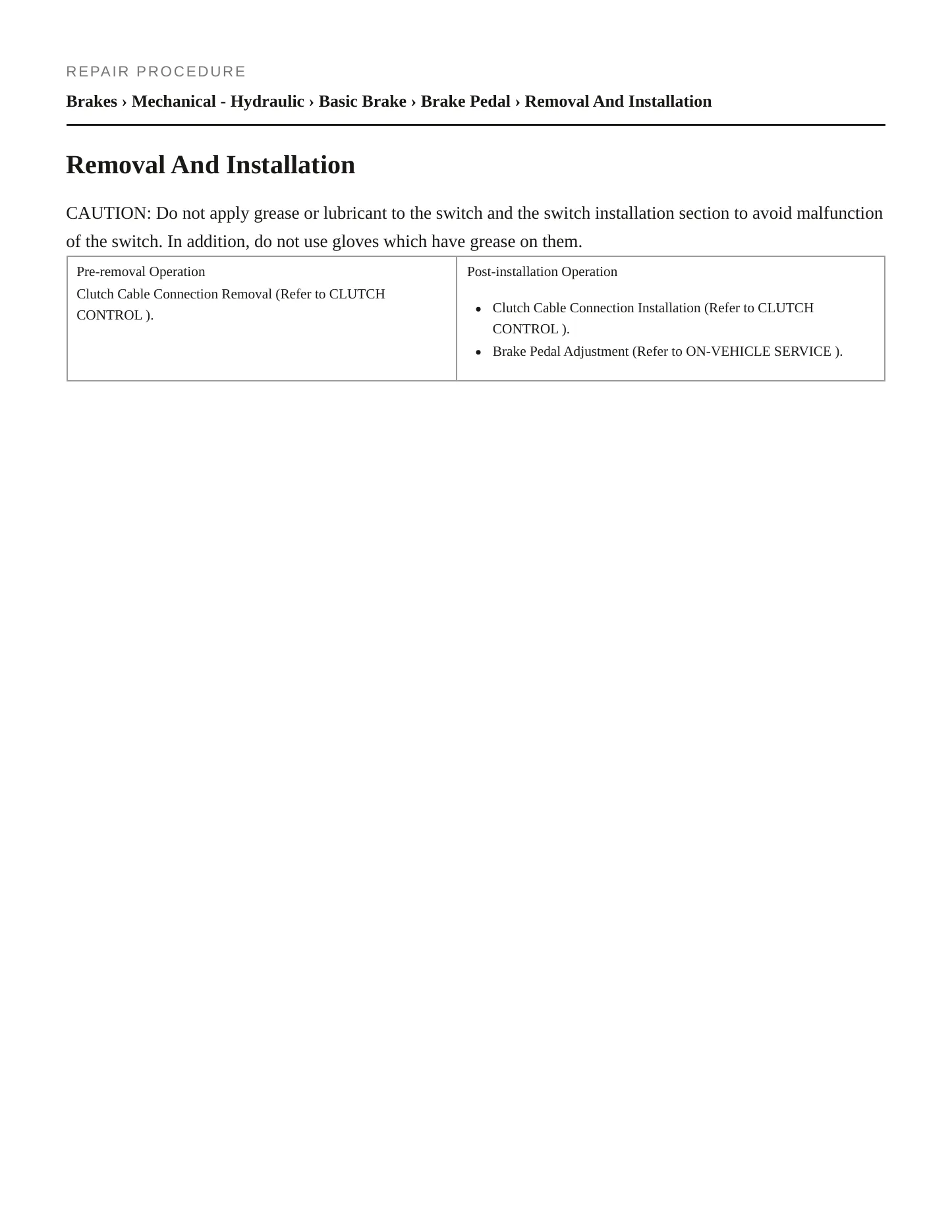 2023 Mitsubishi Mirage Service and Repair Manual preview page 4