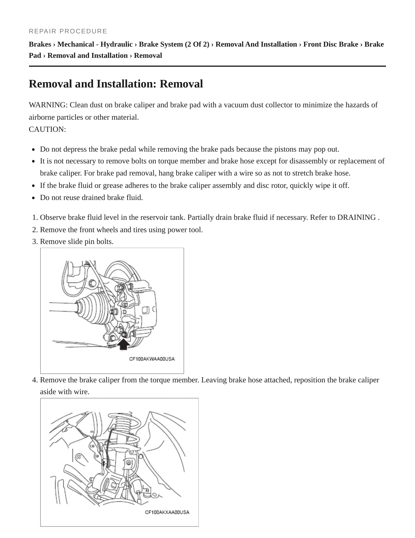 2023 Mitsubishi Outlander PHEV Service and Repair Manual preview page 4
