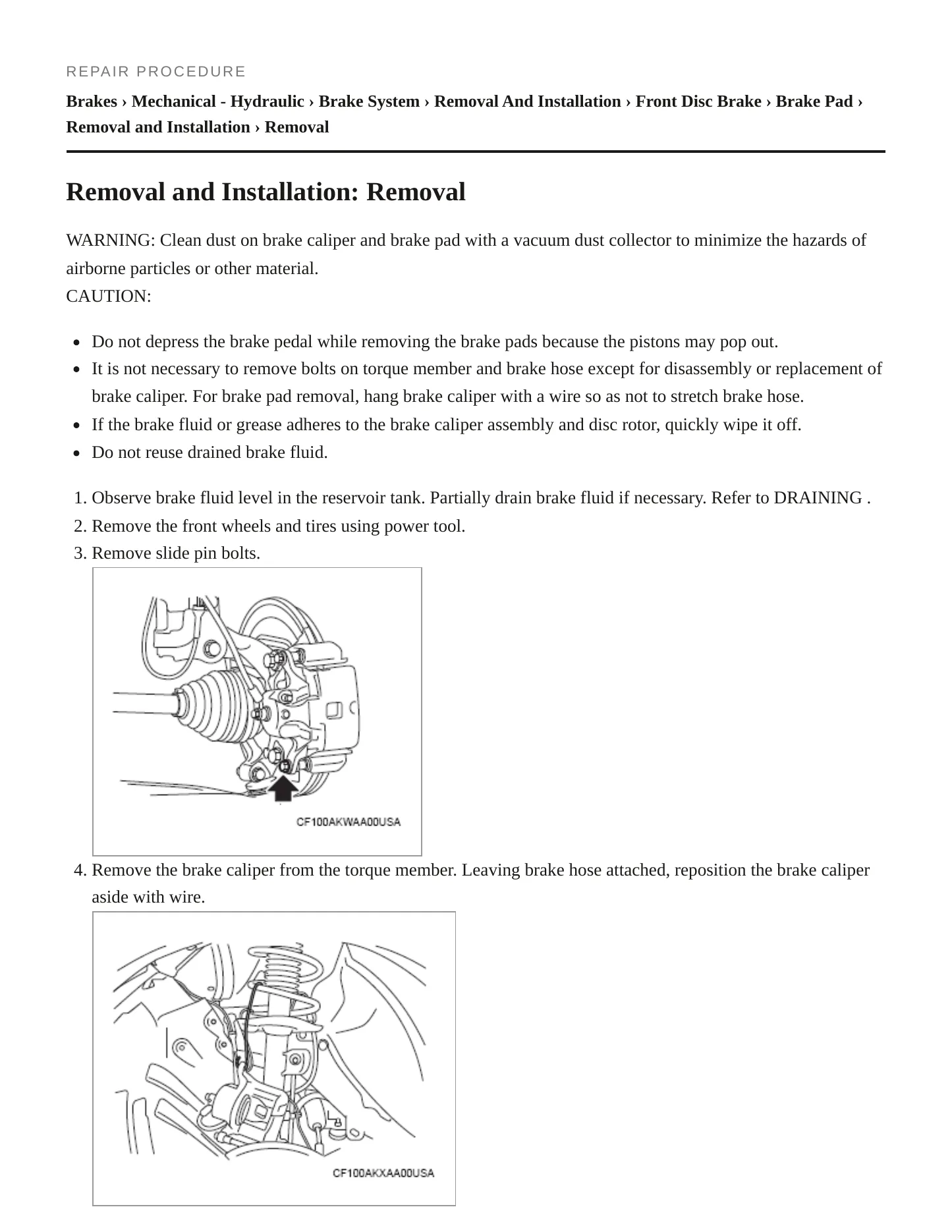 2024 Mitsubishi Outlander Service and Repair Manual preview page 4