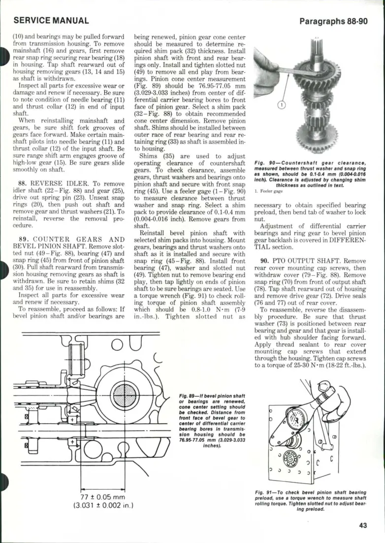 Mitsubishi MT Series Tractors Service & Repair Manual preview page 4
