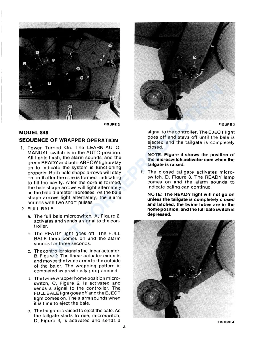 New Holland Bale COMMand For 848 853 855 Baler Operator's Manual preview page 6