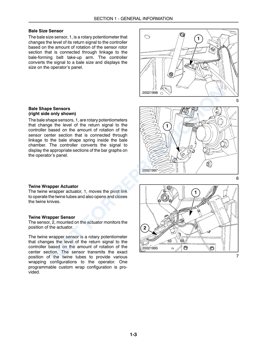 New Holland Bale Command Plus Baler Operator's Manual preview page 6