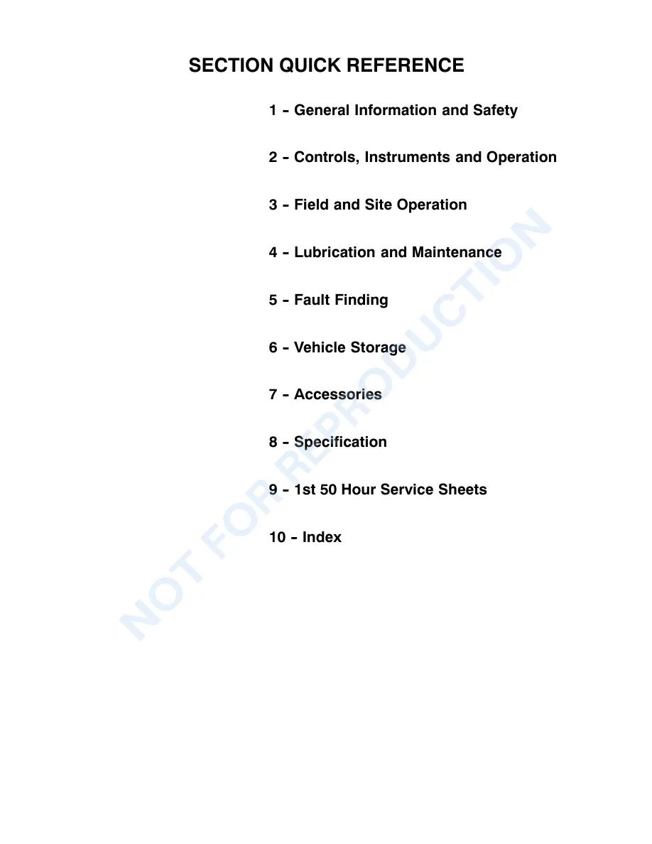 New Holland BB940 BB950 BB960 Large Square Baler Operator's Manual preview page 6