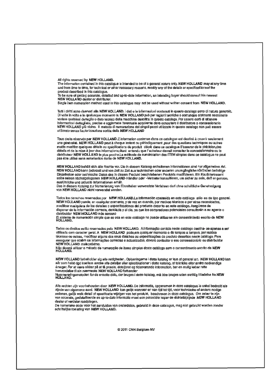 New Holland Boomer 30 35 Compact Tractor Parts Manual preview page 4