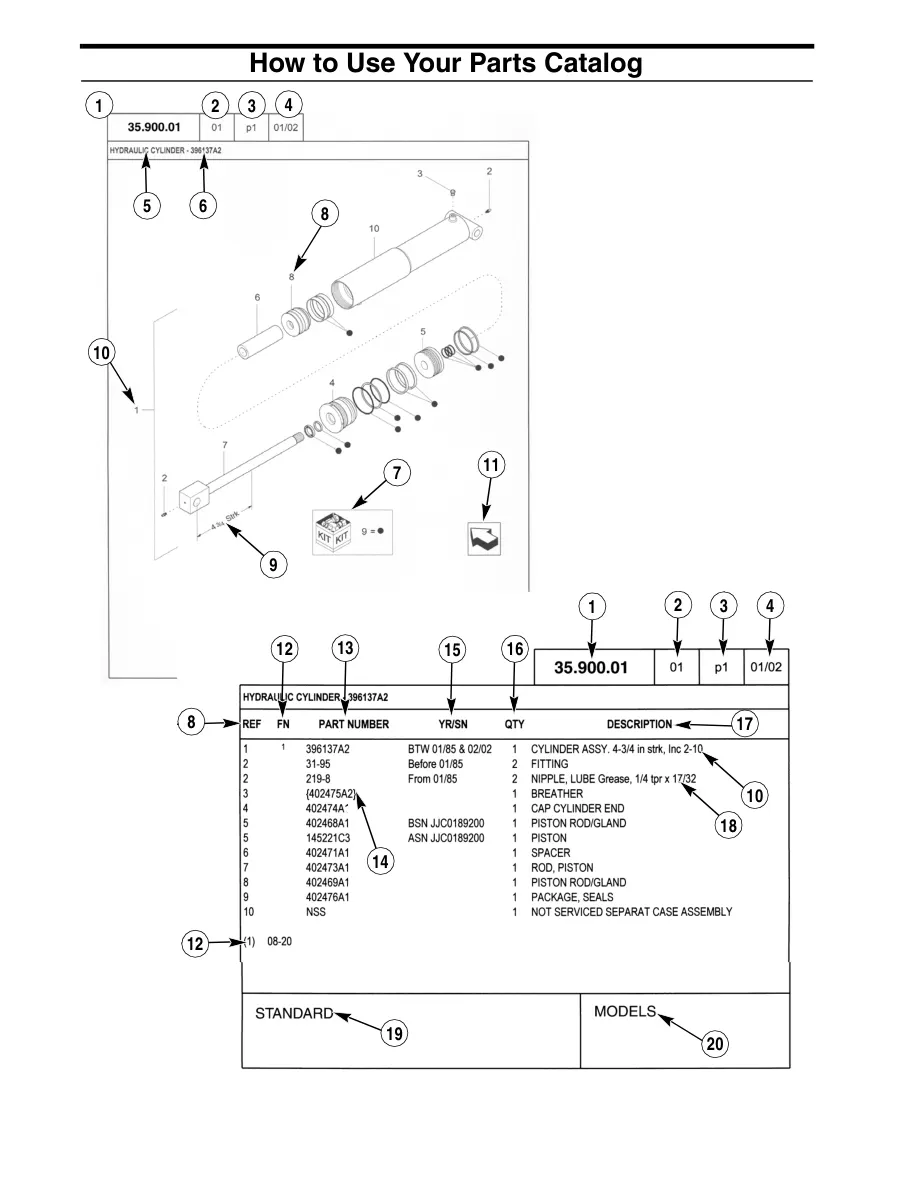 New Holland Boomer 30 35 Compact Tractor Parts Manual preview page 5