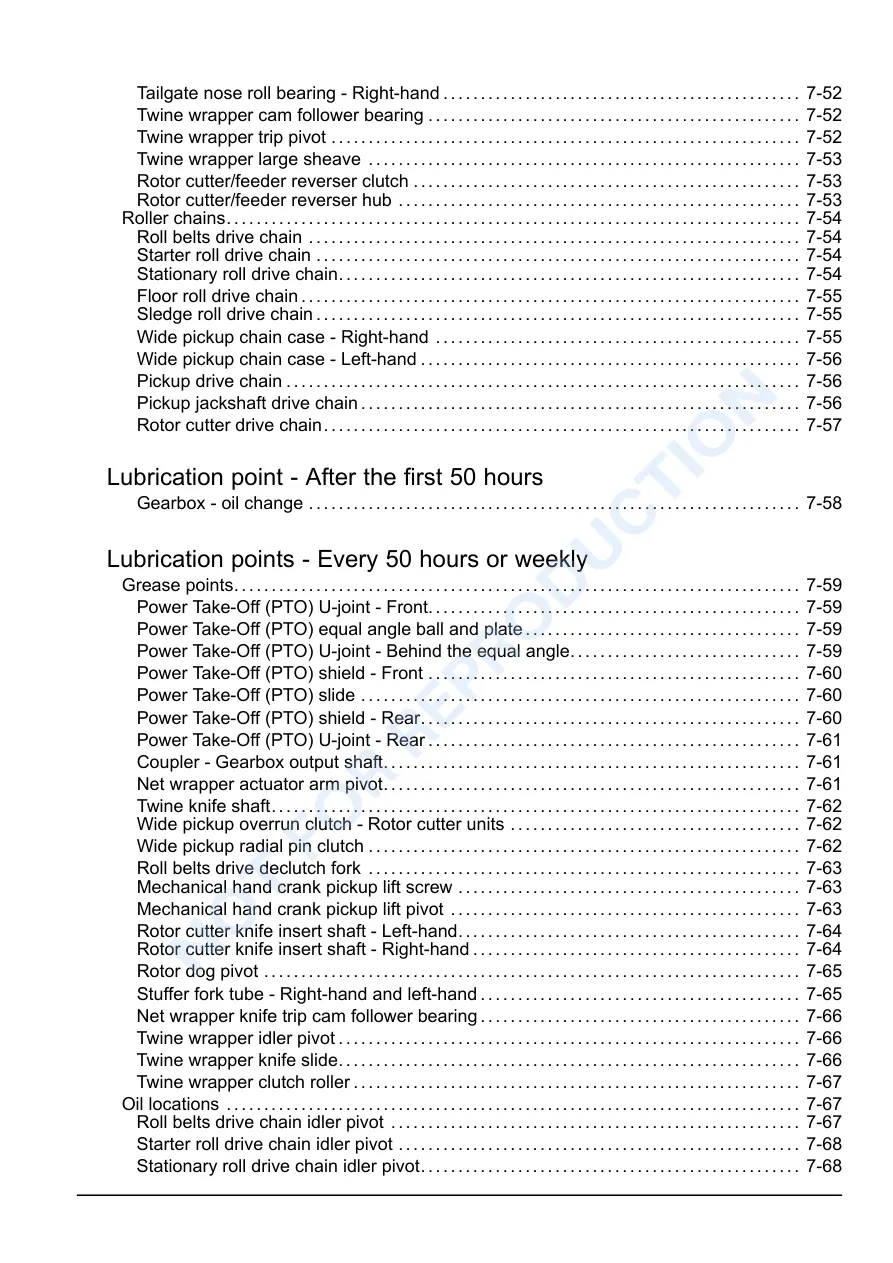 New Holland BR7060 BR7070 BR7080 BR7090 Round Baler Operator's Manual preview page 5