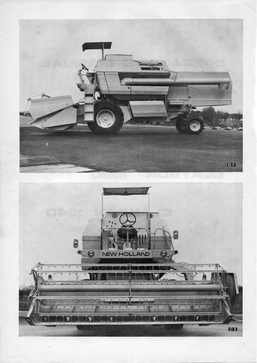 New Holland Clayson 1540 1550 Combine Service & Repair Manual preview page 4