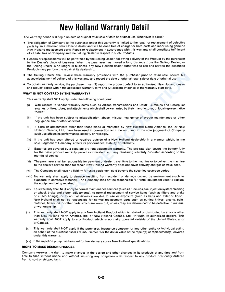New Holland Ford 1530 3 Cylinder Compact Tractor Parts Manual preview page 4