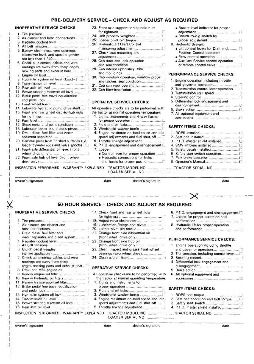 New Holland Ford 345D 445D 545D Tractor Operator's Manual preview page 5