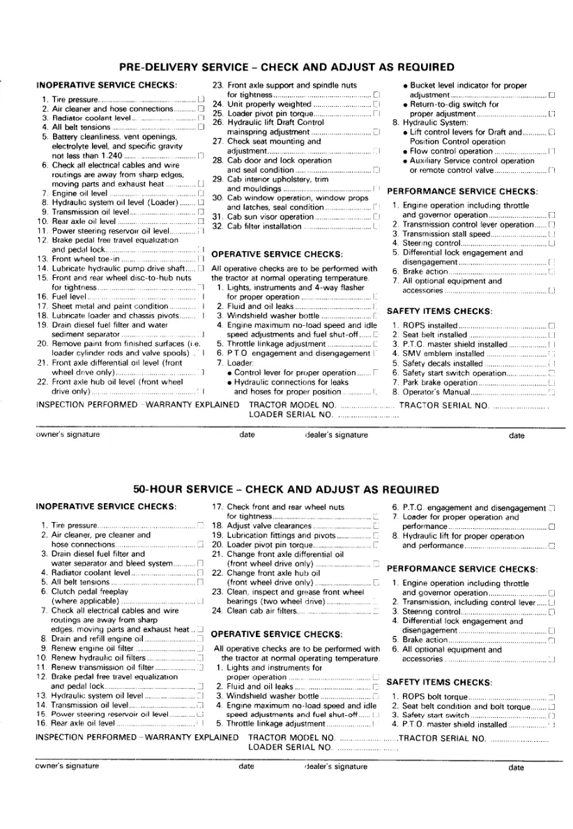 New Holland Ford 345D 445D 545D Tractor Operator's Manual preview page 6