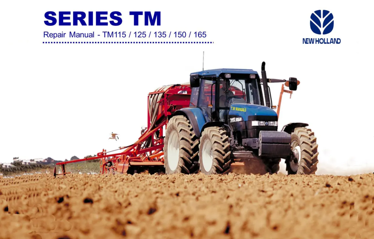 New Holland -Ford TM165 Tractor Service & Repair Manual preview page 1
