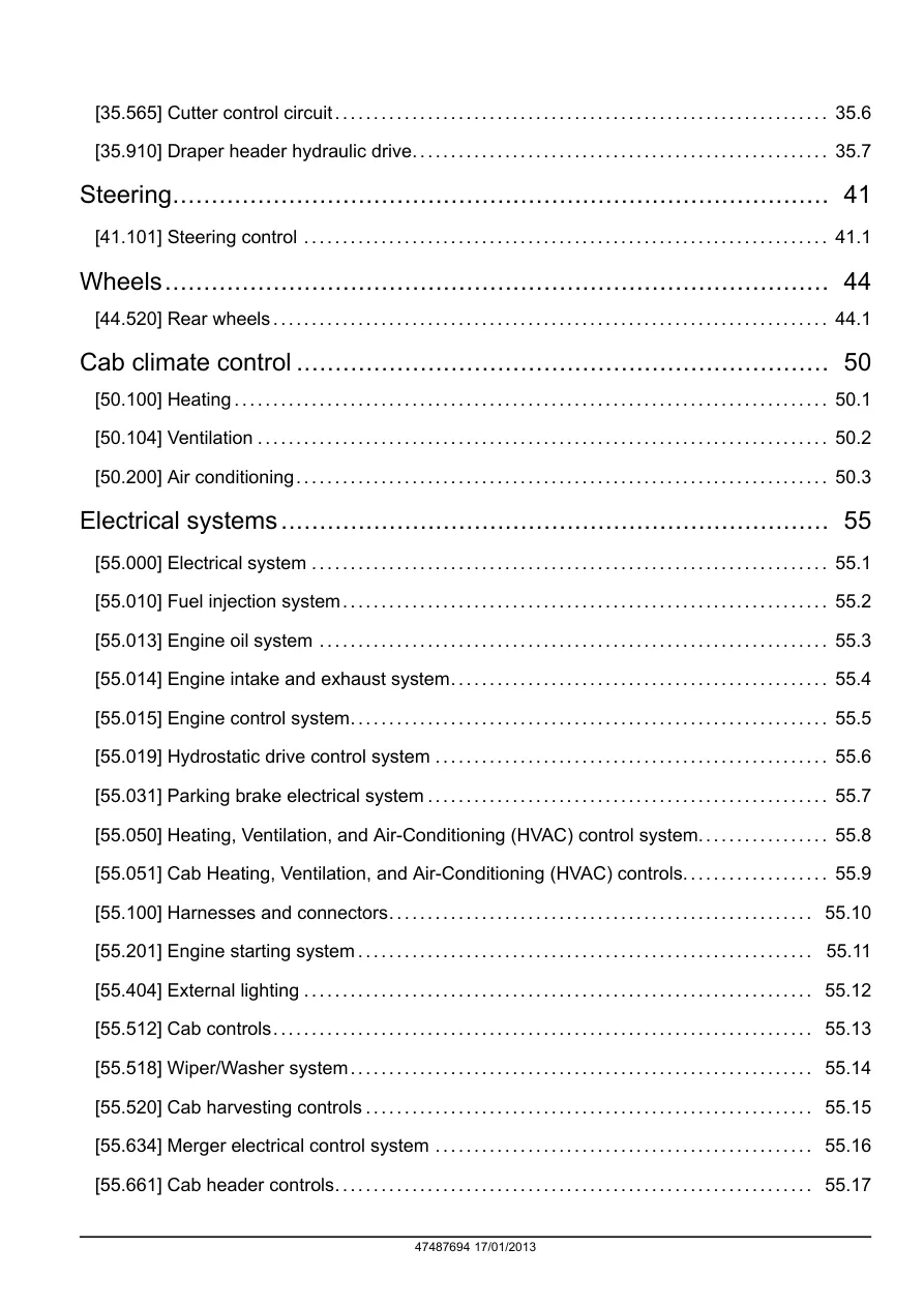 New Holland H8040 SELF-PROPELLED Windrower Machine Service & Repair Manual preview page 3