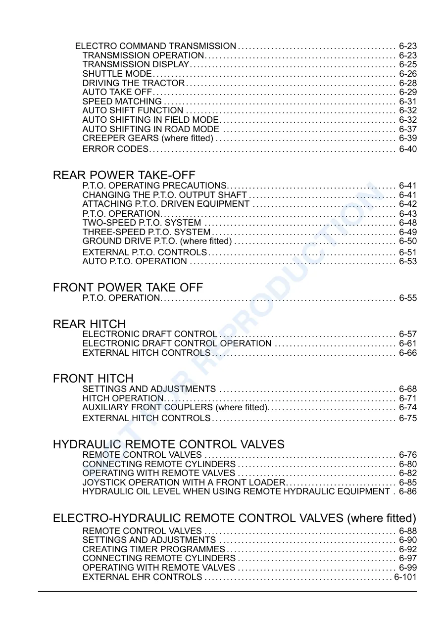 New Holland T6.120 T6.140 T6.150 T6.155 T6.160 T6.165 T6.175 Tractor Operator's Manual preview page 5