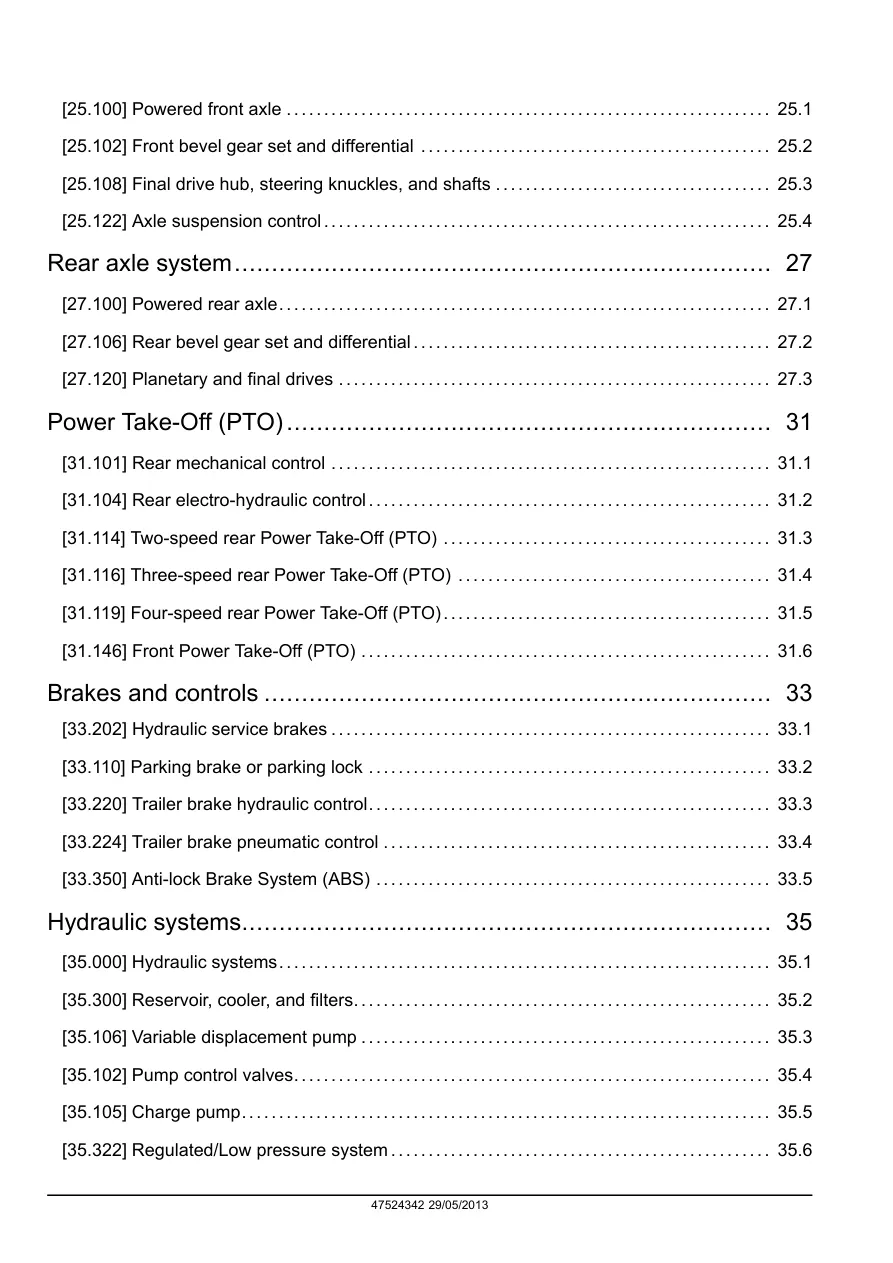 New Holland T7.250 T7.260 Auto Command Power Tractor Service & Repair Manual preview page 3