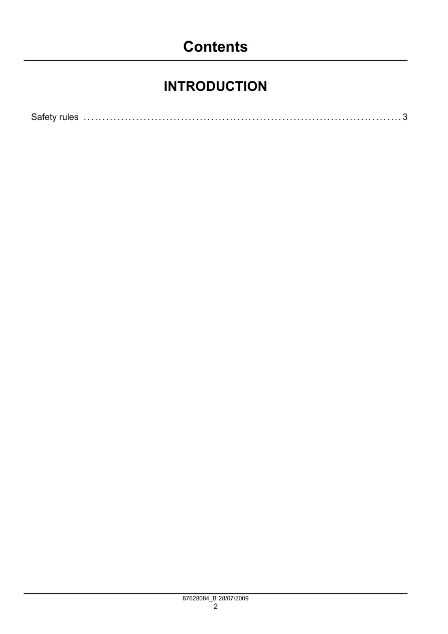 New Holland T7030/T7040/T7050/T7060 Tractors Service & Repair Manual preview page 6