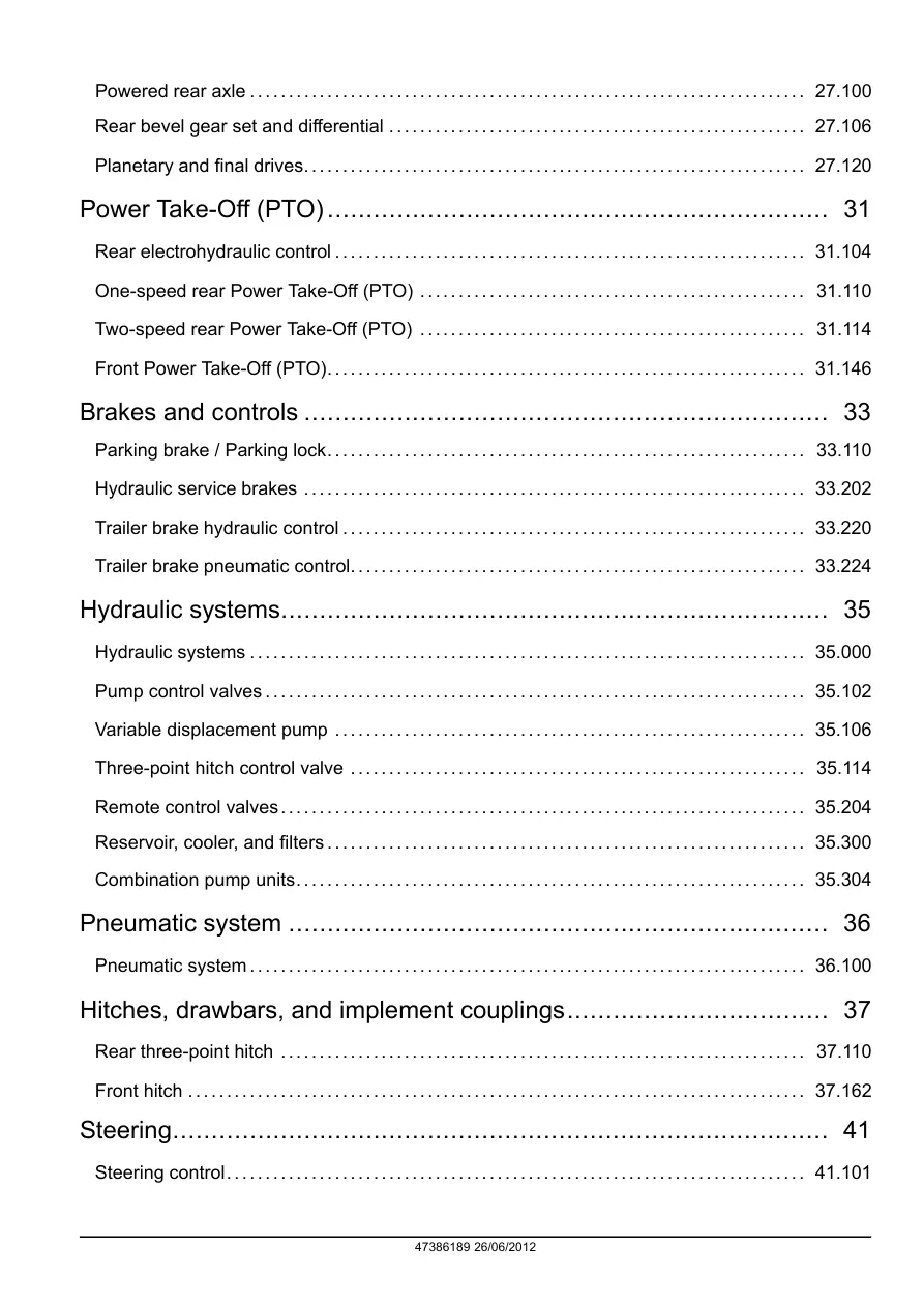 New Holland T8.275 Tractor Service & Repair Manual preview page 4