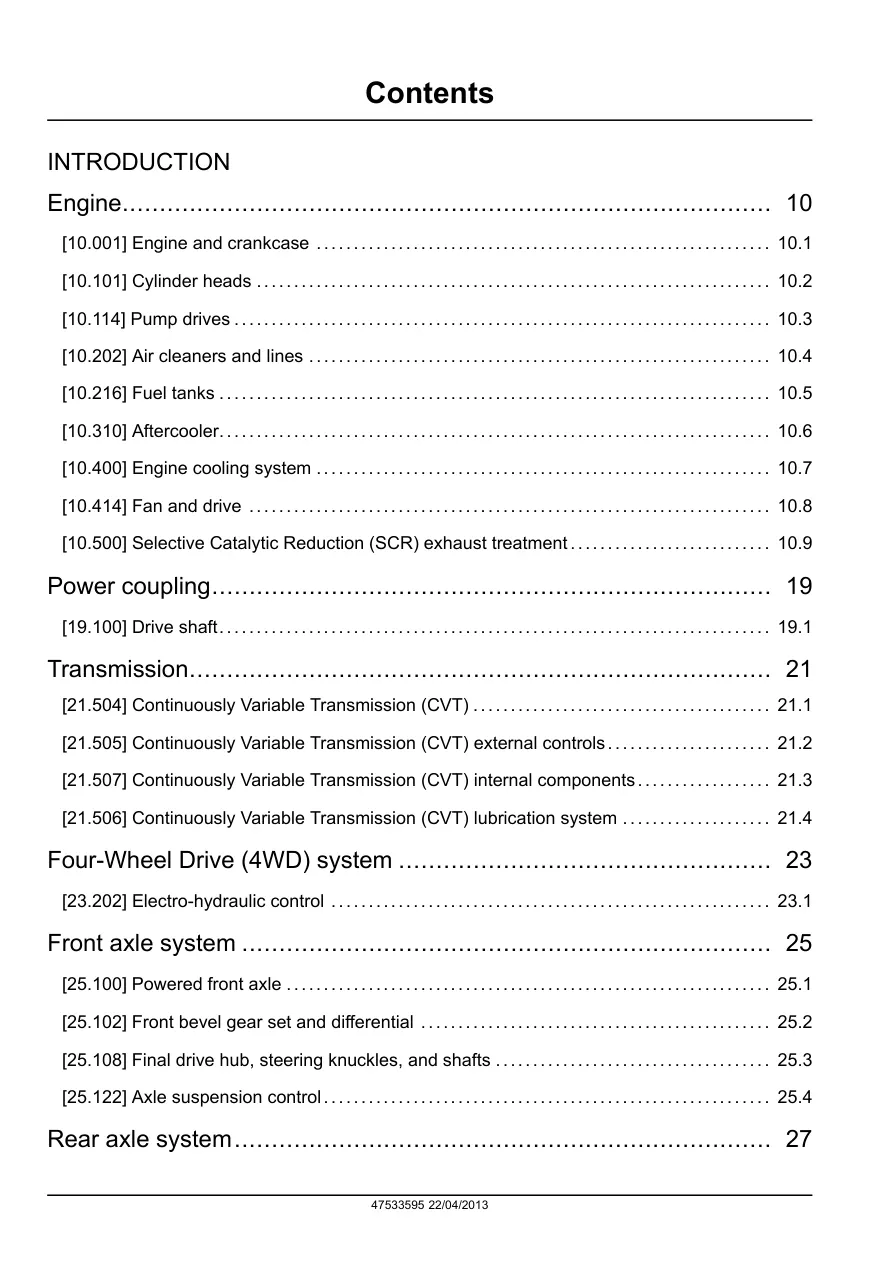 New Holland T8.360 Tractor Service & Repair Manual preview page 3