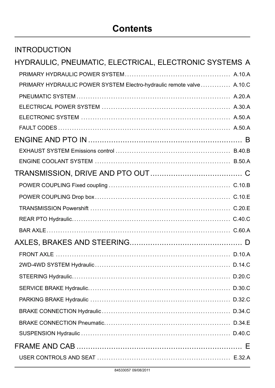 New Holland T8 Series Tractors Service & Repair Manual preview page 2