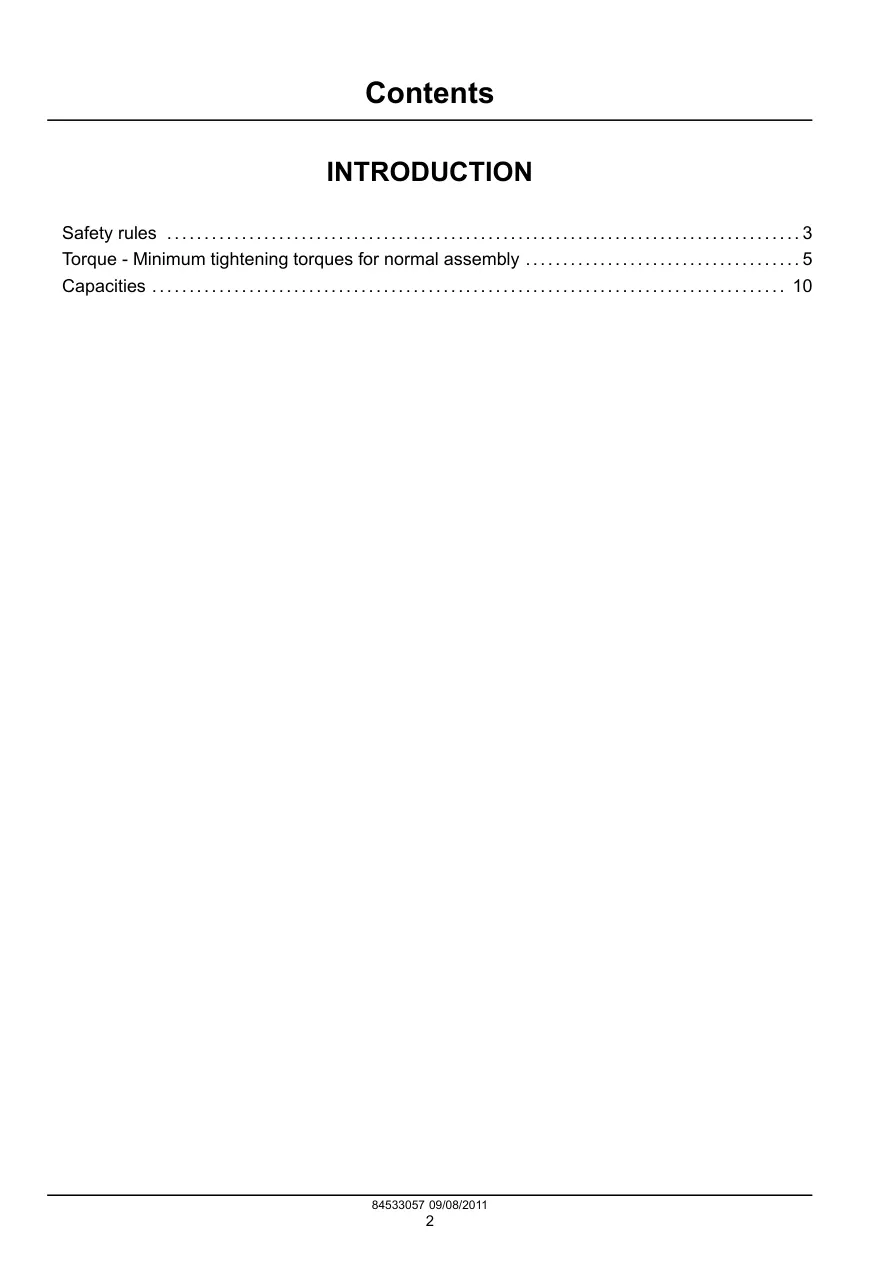 New Holland T8 Series Tractors Service & Repair Manual preview page 6
