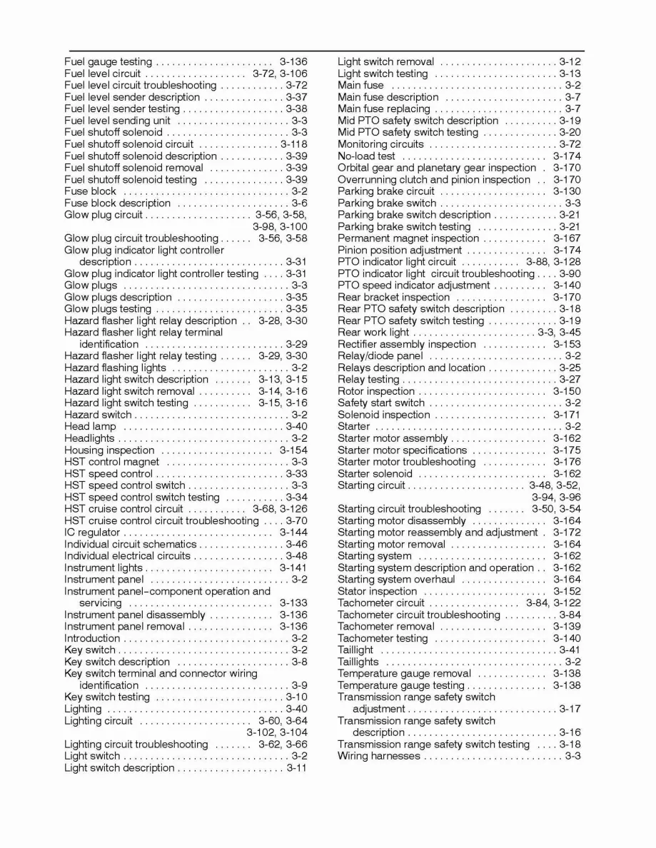 New Holland TC29 & TC29D Tractor Service & Repair Manual preview page 4