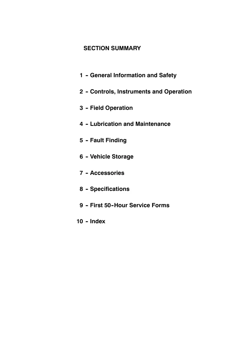 New Holland TD60D TD70D TD80D TD90D TD95D Tractor Operator's Manual preview page 2